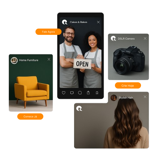 Dashboard da plataforma Huddlesky Ads mostrando análises e métricas de campanhas publicitárias